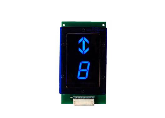 SEVEN SEGMENT BLUE LOP